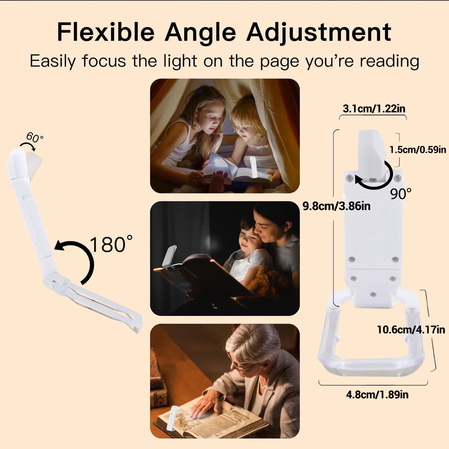 CozyClip Reading Light