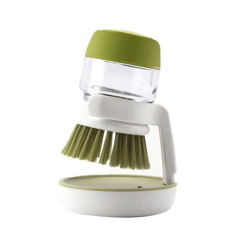 Eco-Friendly Soap Dispensing Dish Brush™